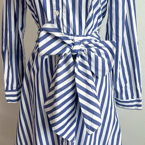 chinese dress ladies Striped Midi Long Sleeve – What Goes Around ABQ main image 0
